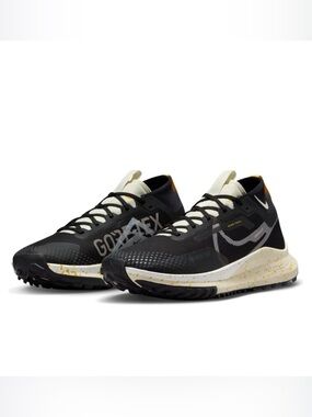 NikePegasus Trail 4 GTX 'Black/Yellow/Cream